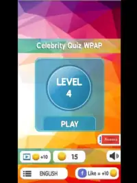 Celebrity Quiz WPAP Screen Shot 2