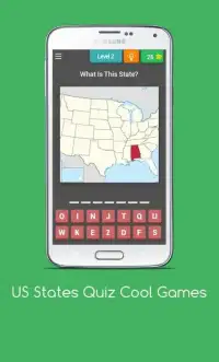 US States Quiz Map Screen Shot 17