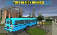 School Bus Drive Sim Screen Shot 3