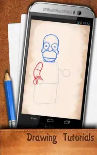 Как рисовать Лего Симпсоны Screen Shot 2
