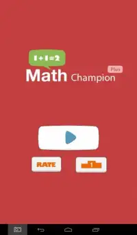 Math Champion Screen Shot 1