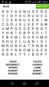 Easter Word Search Screen Shot 0