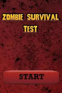 Zombie Survival Test Screen Shot 3