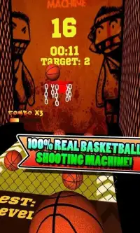Сумасшедший Баскетбол машина Screen Shot 2