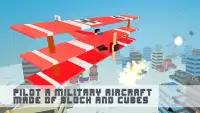 Pixel War Air Combat Attack 3D Screen Shot 3