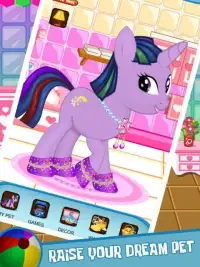Cute Pony - A Virtual Pet Game Screen Shot 6