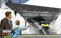 Winter Snow Car Rally Racing 2 Screen Shot 12