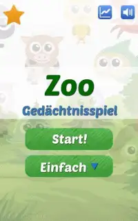 Zoo Gedächtnisspiel für Kinder Screen Shot 1