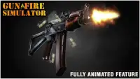 बंदूकें खेल: आग बंदूक सिम्युलेटर: मुफ्त शूटिंग खेल Screen Shot 4