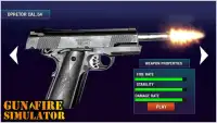 बंदूकें खेल: आग बंदूक सिम्युलेटर: मुफ्त शूटिंग खेल Screen Shot 3