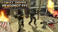 SWAT Sniper Headshot FPS Screen Shot 2