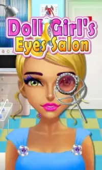 Doll Girl's Eyes Salon Screen Shot 2