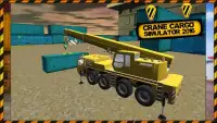 Crane Cargo Simulator Pro 2016 Screen Shot 5