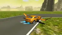 Flying Muscle Car Simulator 3D Screen Shot 6