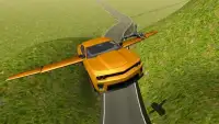 Flying Muscle Car Simulator 3D Screen Shot 2