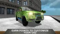 Russian UAZ City Driving Sim Screen Shot 1