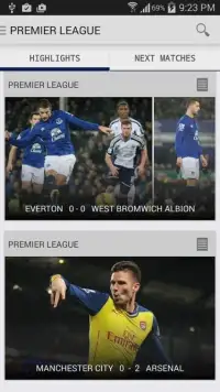 Football Soccer Highlights Screen Shot 2