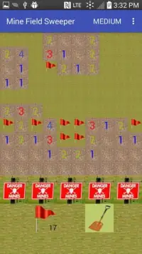 Mine Field Sweeper Screen Shot 1