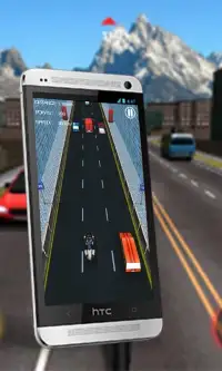 Mad Rider Moto Traffic Screen Shot 0
