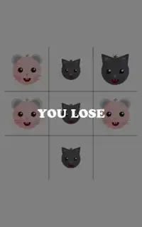 Tic Tac Toe - Mouse vs Cat Screen Shot 4