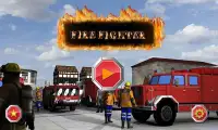 Fire Fighter Truck Simulator Screen Shot 4