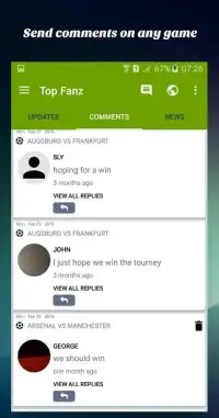 Top Fanz - Soccer Prediction Screen Shot 2