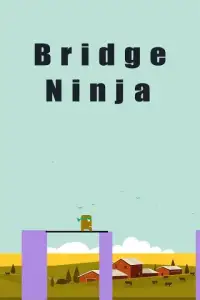 Super Bridge Ninja Hero Jump! Screen Shot 1