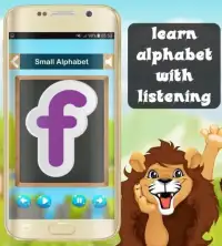 apprenez l'alphabet Enfants Screen Shot 1