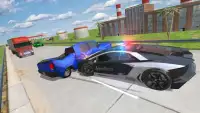 Police Car Traffic Screen Shot 2