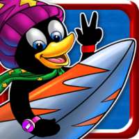 Super Surfer Penguin