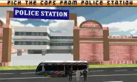 Police Bus Prisoner Transport Screen Shot 11