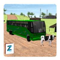 حافلة عامة سائق خدمة 3D