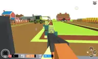 Pixel Zombies- Block Warfare Screen Shot 9