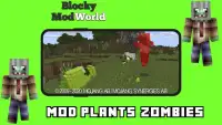 Mod Plants vs. Zombies [For MCPE] Screen Shot 0