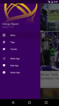 Glimpse News - Vikings Report Screen Shot 2