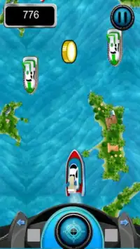 Power Boat River Racing Screen Shot 4