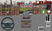 Firefighter Truck Simulator 3D Screen Shot 1