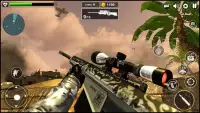 World War WW2 Sniper 3D: Free Fire War Games Screen Shot 2