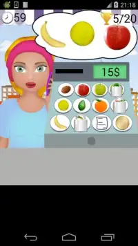 farm market cashier game Screen Shot 0