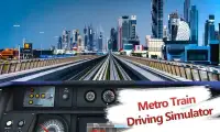 Metro train driving simulator Screen Shot 0