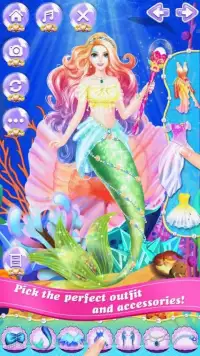 Mermaid Princess: Beauty Salon Screen Shot 10