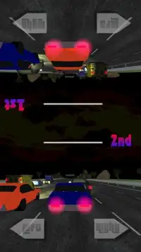 Split Screen Racer Multiplayer Screen Shot 6