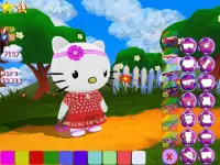 Hello Kitty. Dress Up. 3D. Screen Shot 0