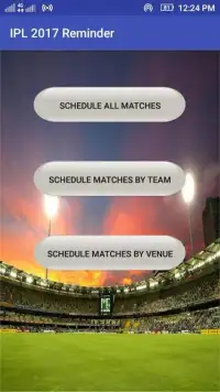Reminder for IPL 2017 Screen Shot 4