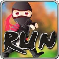 Ninja menjalankan game 3d