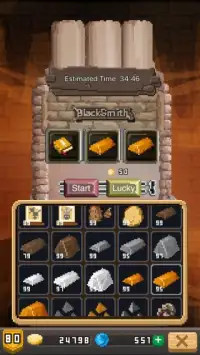 Blacksmith Story-Pixel Game Screen Shot 12