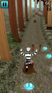 Jungle Prisoner Run Dash 3D Screen Shot 0