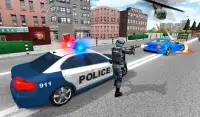 Police Driving In Car Screen Shot 1