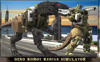 dino robot menyelamatkan simul Screen Shot 5