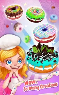 Sweet Donut Cake Maker Screen Shot 2